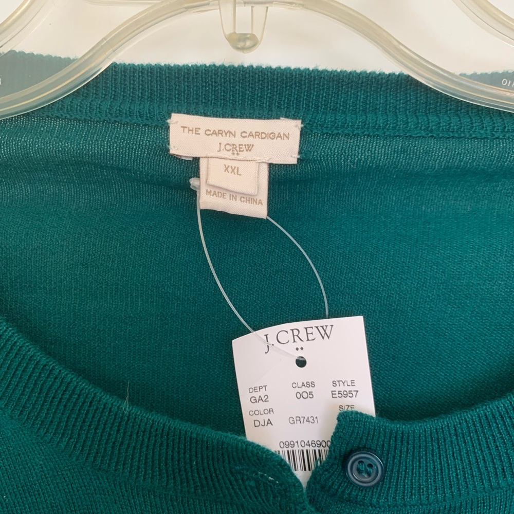 J. Crew Caryn Cardigan XXL NWT